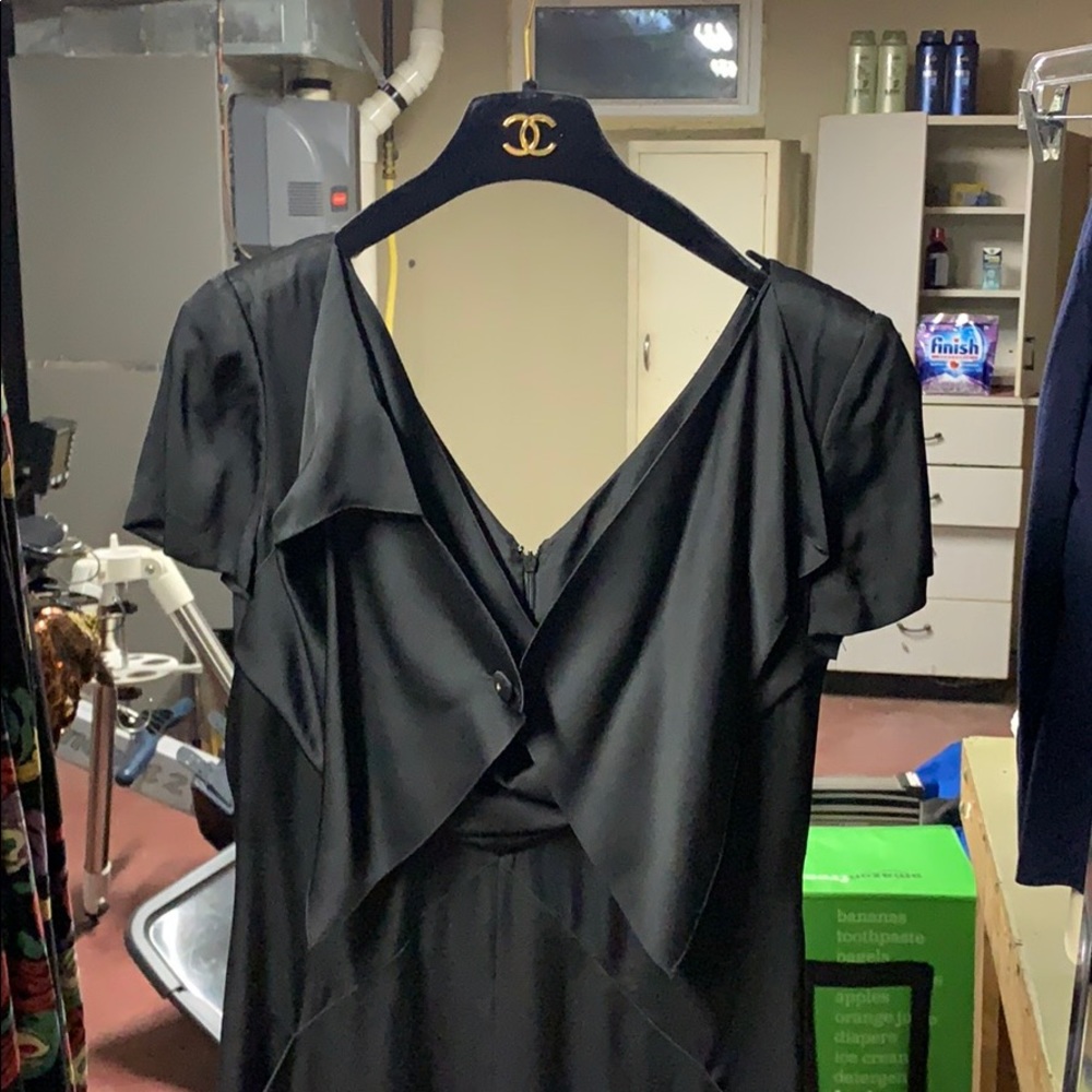 Vintage Chanel evening gown size 38 100%silk